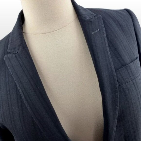 Dolce & Gabbana Black Blazer Italian Size 40/ US 4 - Picture 2 of 7